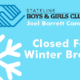 Closed For Winter Break - Joel Barrett Campus