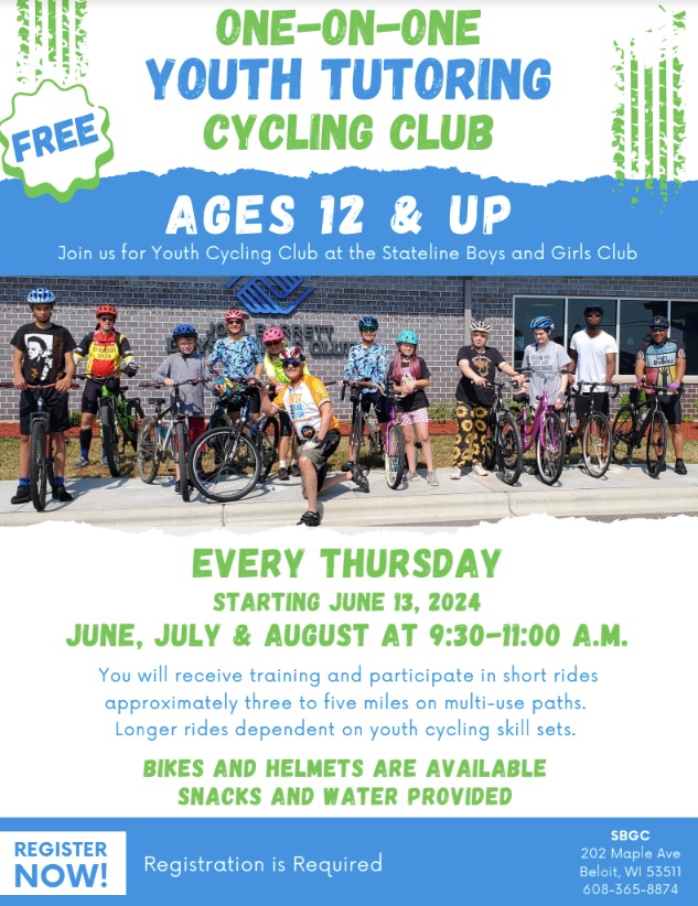 Youth Cycling Flier 2024